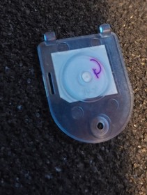 Sega Dreamcast VMU Visual Memory Card Unit Transparent Blue