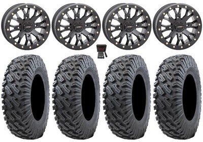 System 3 SB-4 Bk (4+3) 15''Wheels 33''Dirt Commander 2.0 Tires RZR XP 1K/PRO XP