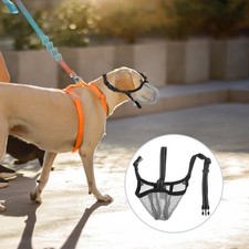 Anti Scavenging Dog Muzzle to Prevent Biting Breathable Grooming
