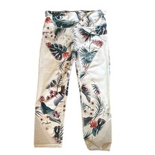 Gap Eclipse Tropical Floral Capri Leggings W/...