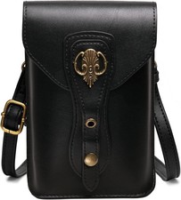 Medieval Leather Belt Pouch   Versatile Renaissance Bag for Ren Faire, Crossb...