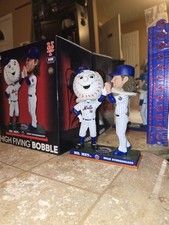 Noah Syndergaard Mr Met New York Mets High Five Bobble head Mascot Thor Citi Mrs