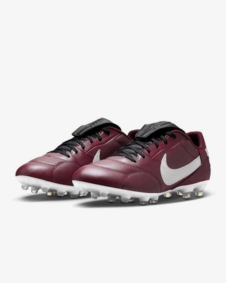 The Nike Premier III FG Men's Size 10.5 Merlot/Sail-Black HM0265-602 Fast Ship