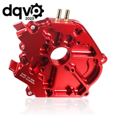 Dual Bearing Billet Side cover For GX200 196 Predator Hemi,Ghost,212 and 224 Red