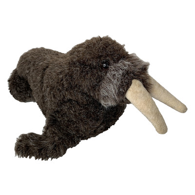 Dakin Brown Walrus 12  Plush 1975 Realistic Vintage Pillow Pet Stuffed Animal