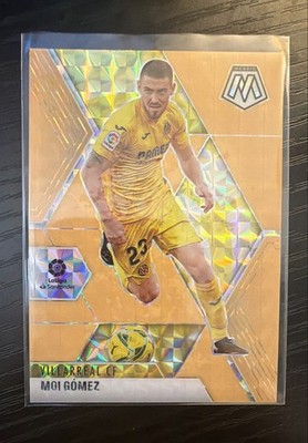 20-21 Panini Mosaic La Liga - Moi Gomez #39 Fluorescent Orange Mosaic Prizm /25