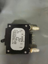 AIRPAX 1-Pole Bullet Circuit Breaker - Black 40 A LELK1-1REC4-30326-40