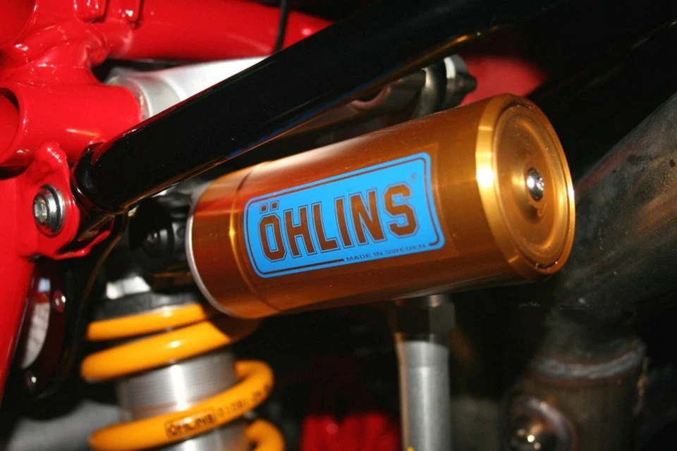 CALCOMANÍA ADHESIVA OHLINS AMORTIGUADOR TRASERO DUCATI APRILLIA
