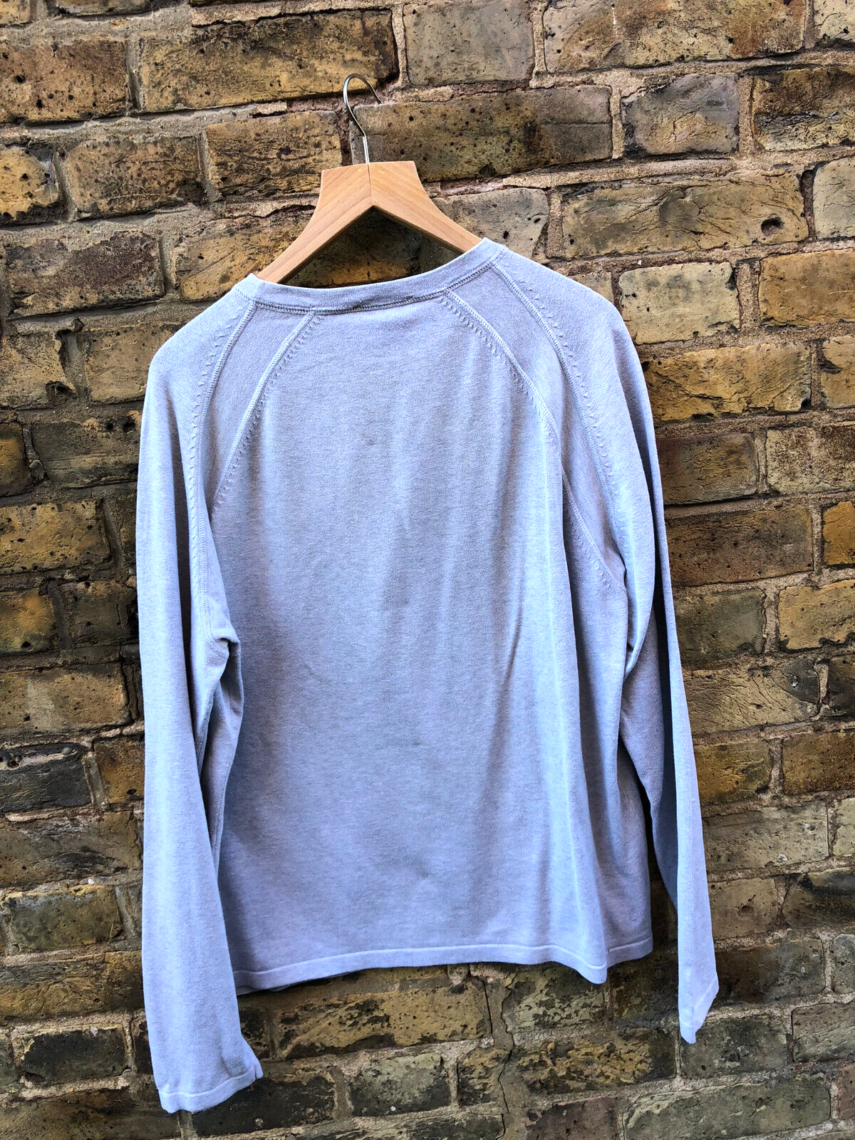 YVES SAINT LAURENT maglione uomo XXL felpa pullover maglione grigio vintage anni 90
