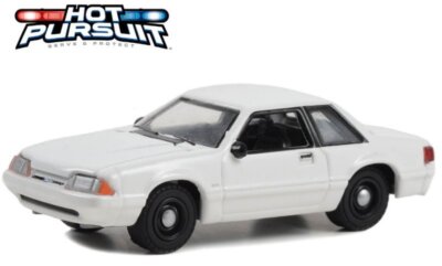 FORD Mustang SSP - 1987 - white - Greenlight 1:64