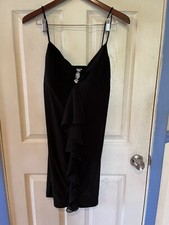 Vintage 90s Jump Apparel by Wendye Chaitin Little Black Dress Size 13/14 Prom