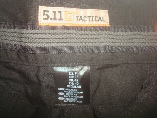 NWT Women's 5.11 Tactical Taclite EMS Pants Black Cargo 10 Regular - Picture 3 of 8