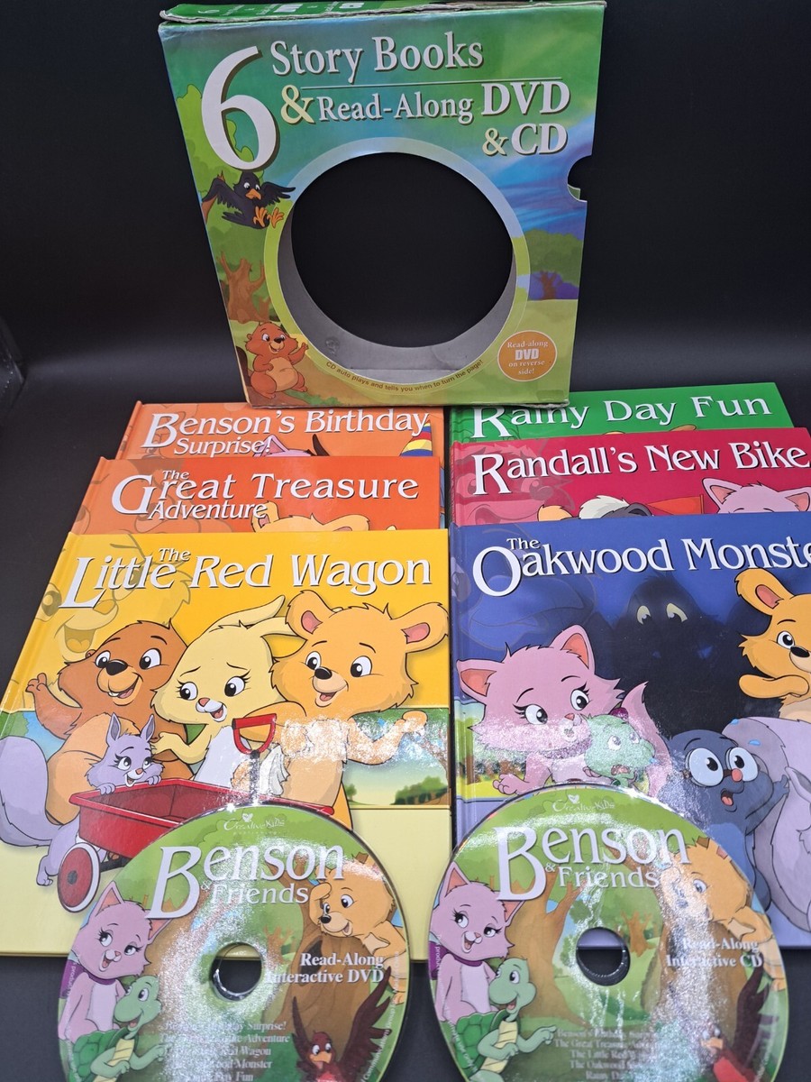 ⭕️新品　Storybooks with Read-Along DVD&CD Creative kids storybook Set. 6 read along DVD and CD Tells