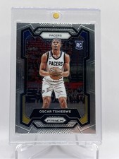 2023-24 Panini Prizm #292 Oscar Tshiebwe Base Rookie Card Indiana Pacers RC
