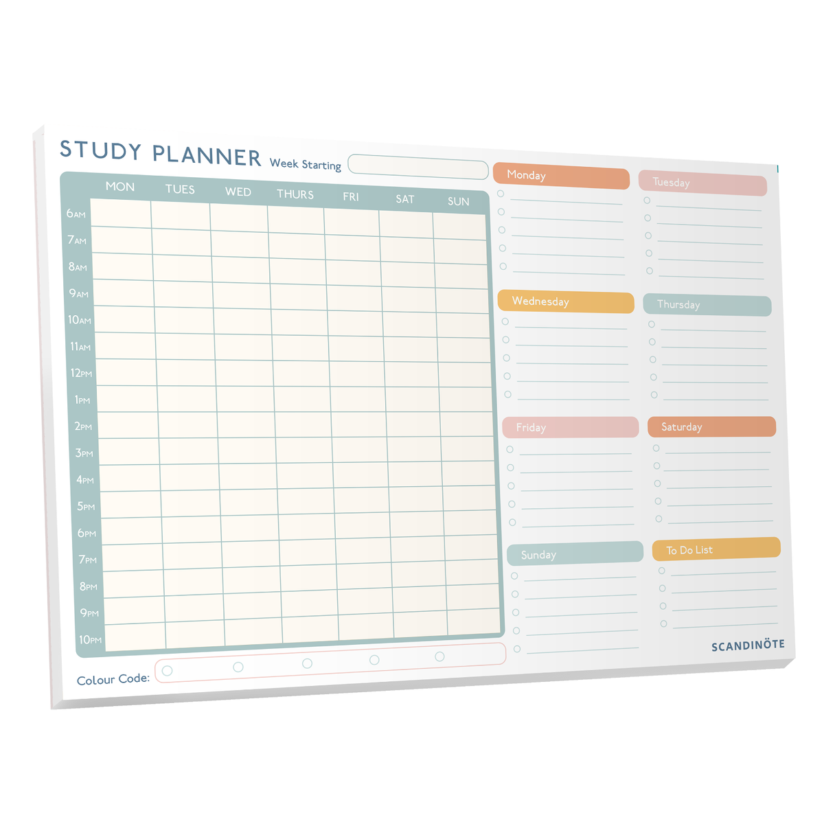 Student Learning And Revision Planner 52 Thick A4 Sheets For - View #3