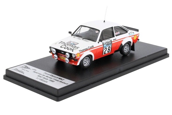 Trofeu Ford Escort Mkii #28 Rac Rally 1980 Van Der Merwe Boshoff Modellauto 1/43-image