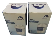 2 New in Box, Marriotto MR8 Water Filters Refrigerator GE Compatible MWF Filter