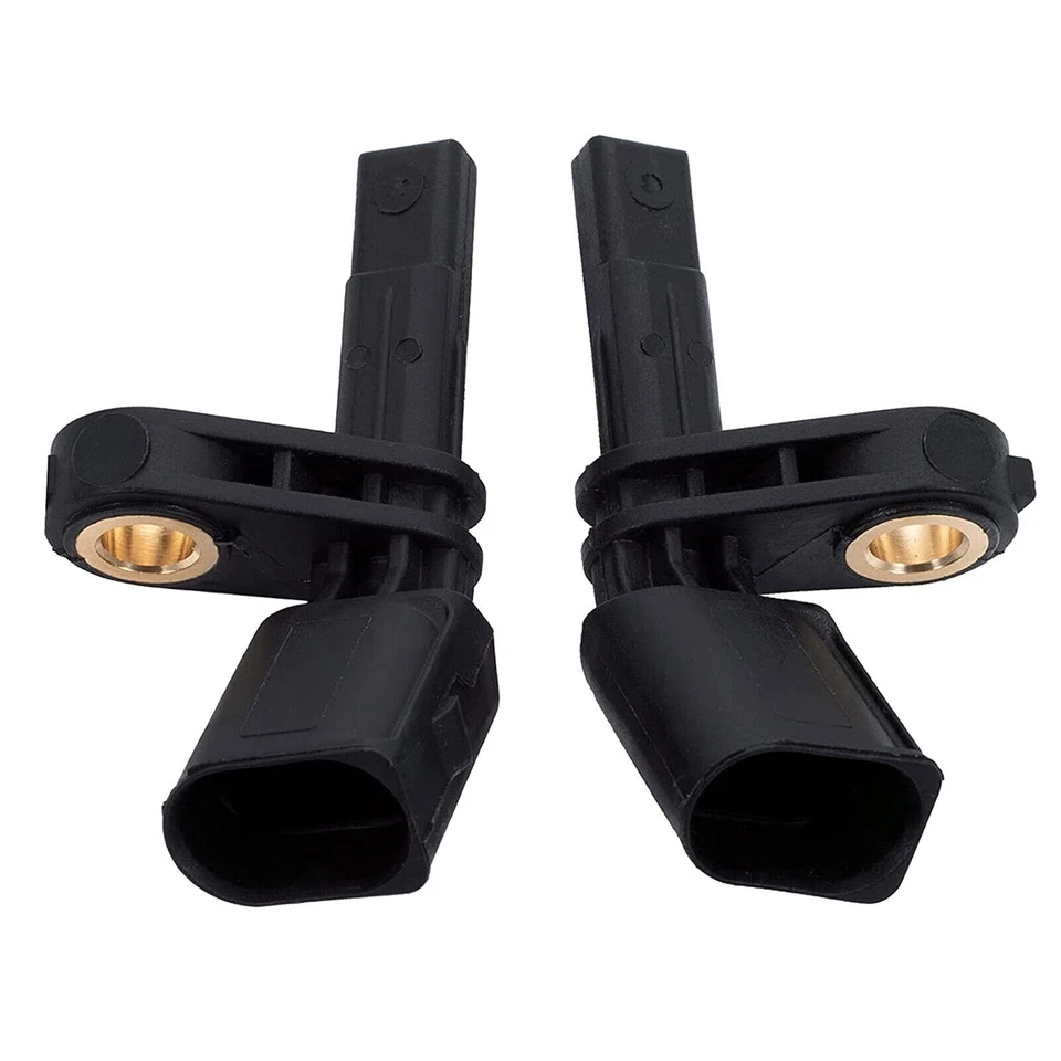 2X PARA VOLKSWAGEN TRANSPORTER CARAVELLE T5 Delantero L/R ABS SENSOR DE VELOCIDAD DE RUEDA AU Foto 3 de 4