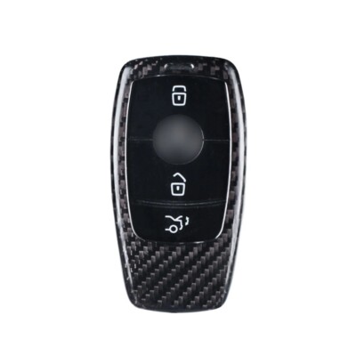 Fits Mercedes Benz W213 E-Class 2016-18 Genuine Carbon Fiber Key Cover