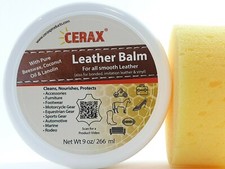 CERAX Leather Balm conditions and protects Ha...