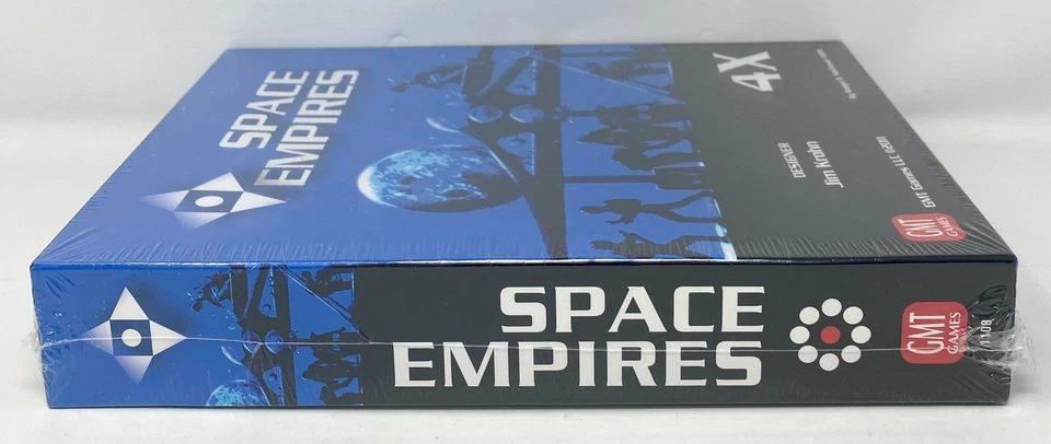 GMT Games Space Empires 4X 1st Printing NEW IN SHRINK 2011 Factory-Damaged Box - Image 4 of 4