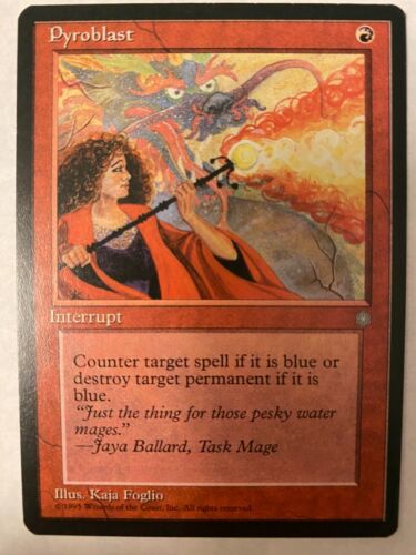 MTG 1x Pyroblast Ice Age Pauper Legacy Magic the Gathering Card x1 NM - Picture 1 of 1