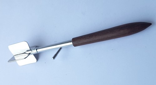 Cocktail- Quirl Holz Stahl Zwillinge Solingen um 1950 N13 - Picture 4 of 7