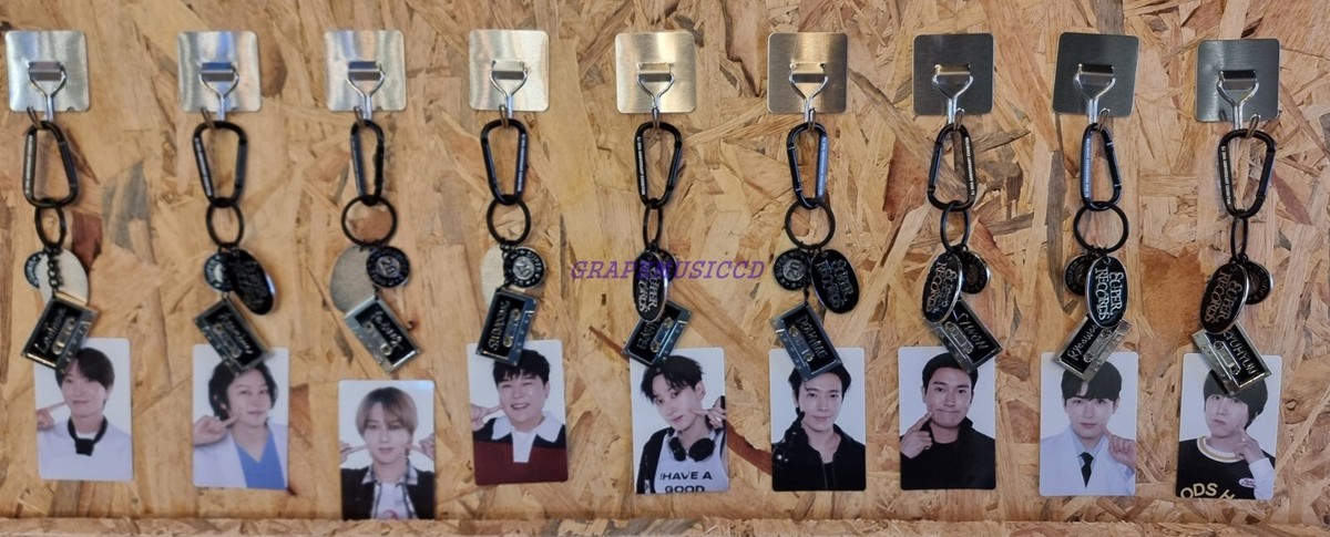 SUPER JUNIOR KBS 音楽銀行 サノク 逆応援グッズ SUPER JUNIOR 20th ANNIVERSARY EXHIBITION SUPER RECORDS METAL