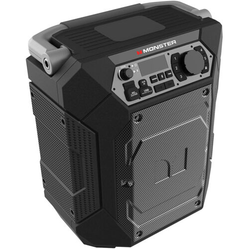 Monster Rocker 270 Sport Portable Indoor/Outdoor Wireless Speaker, Black