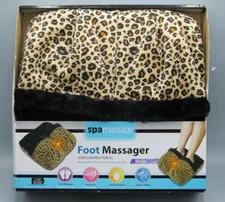 Spa Massage Vibration Foot Massager W/Comfort Fabric NEW