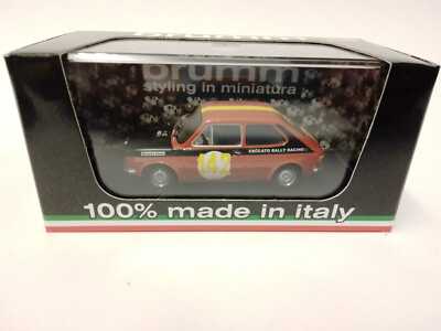 Brumm Fiat 127 1a Serie 2 Türen #142 Carter Rally 2 Sterntaler 1972 1/43 R553