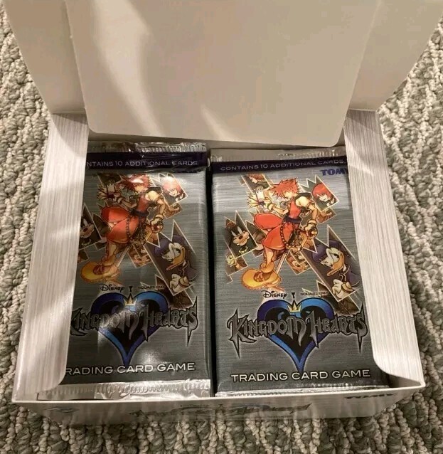 Kingdom Hearts TCG Set of 3 Packs *New Sealed* TOMY Square Kingdom Hearts TCG Set of 3 Packs *New Sealed* TOMY Square