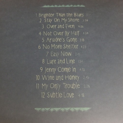 Promo Over and Even de Joan Shelley (CD, 2015) - Photo 4/8