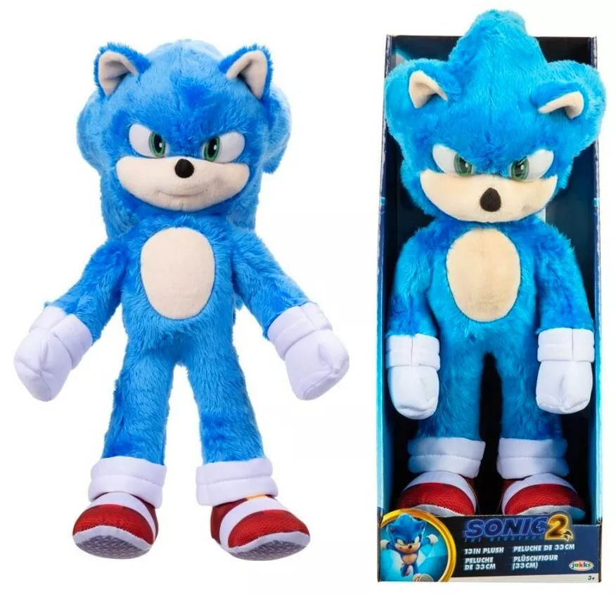  Sonic Plush Sonic The 2 The Movie Plush 12 inch Sonic