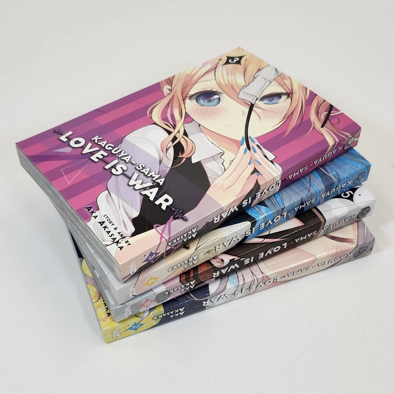 Kaguya-Sama: Love Is War Manga Volumes 2, 3, 4, 15 Aka Aasaka English Viz Comics