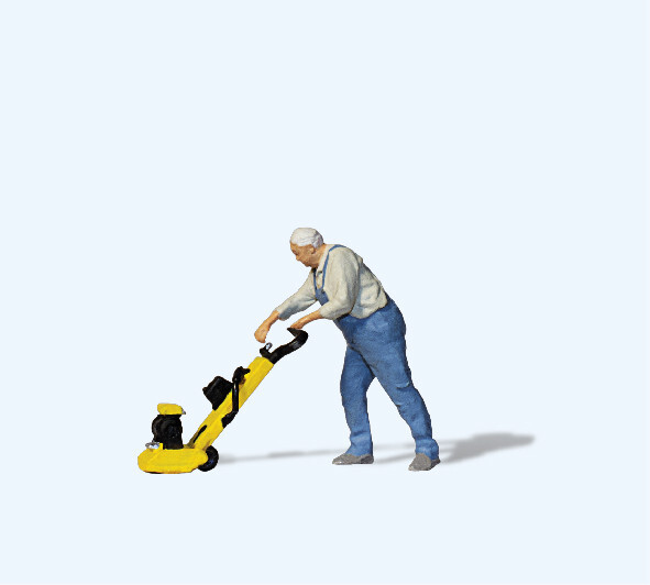 Preiser 28262 Floor Grinder Figure Set HO NEW