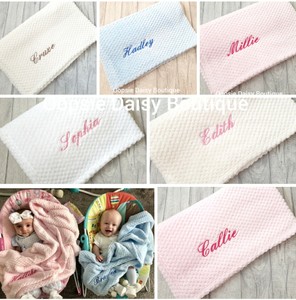 personalised baby blankets ebay