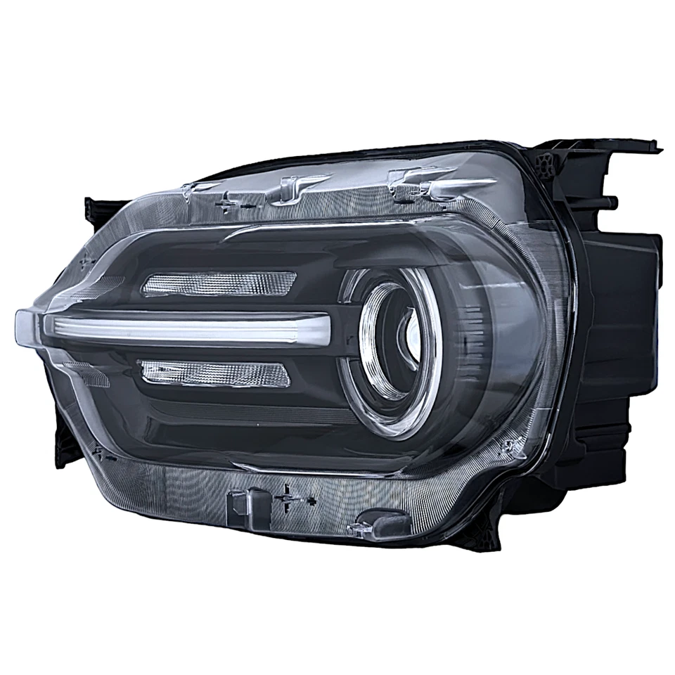 [FULL LED] For 2021-2024 Ford Bronco SPORT Driver Side Headlight w/ LED HALO LH - Изображение 4 из 4