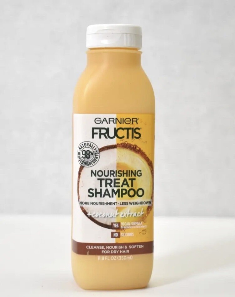 Garnier Fructis Nourishing Treat Shampoo + Coconut Extract 11.8oz Bottle eBay