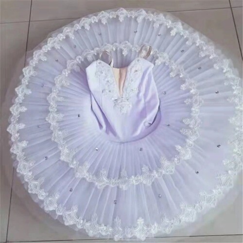 Adult Kids Classic Ballet Tutu Girls Swan Lake Pancake Tutu Ballerina Party - Bild 41 von 48