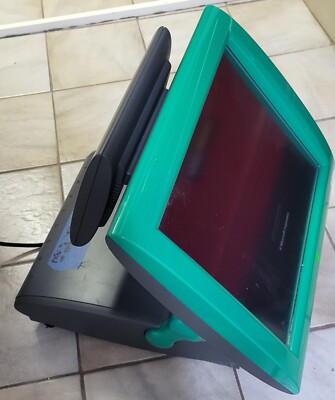 Kassensystem Touch 2x Monitor  ODYSSE-II-G-ELO-LCD8.4 grün gebraucht