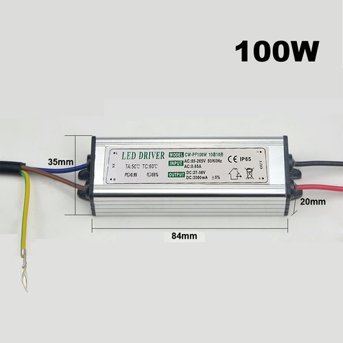 LED Driver Alimentatore Trasformatore 240V IMPERMEABILE IP67 CORRENTE COSTANTE - Picture 8 of 13
