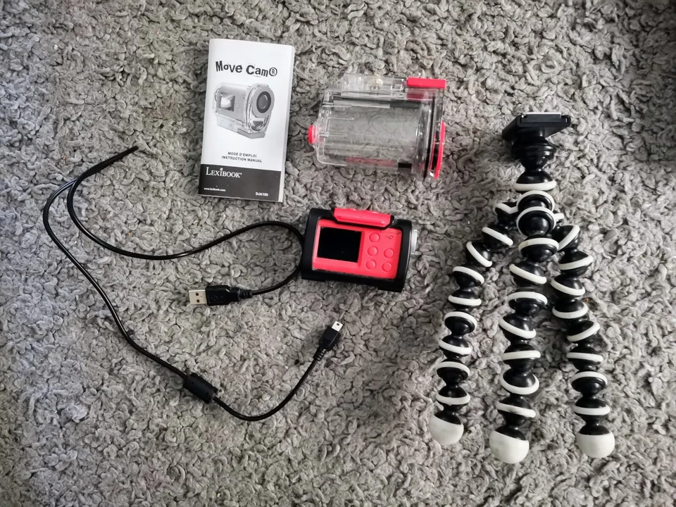 Lexibook DJA 100, Move Cam, Full-HD-Kamera, Unterwasser  