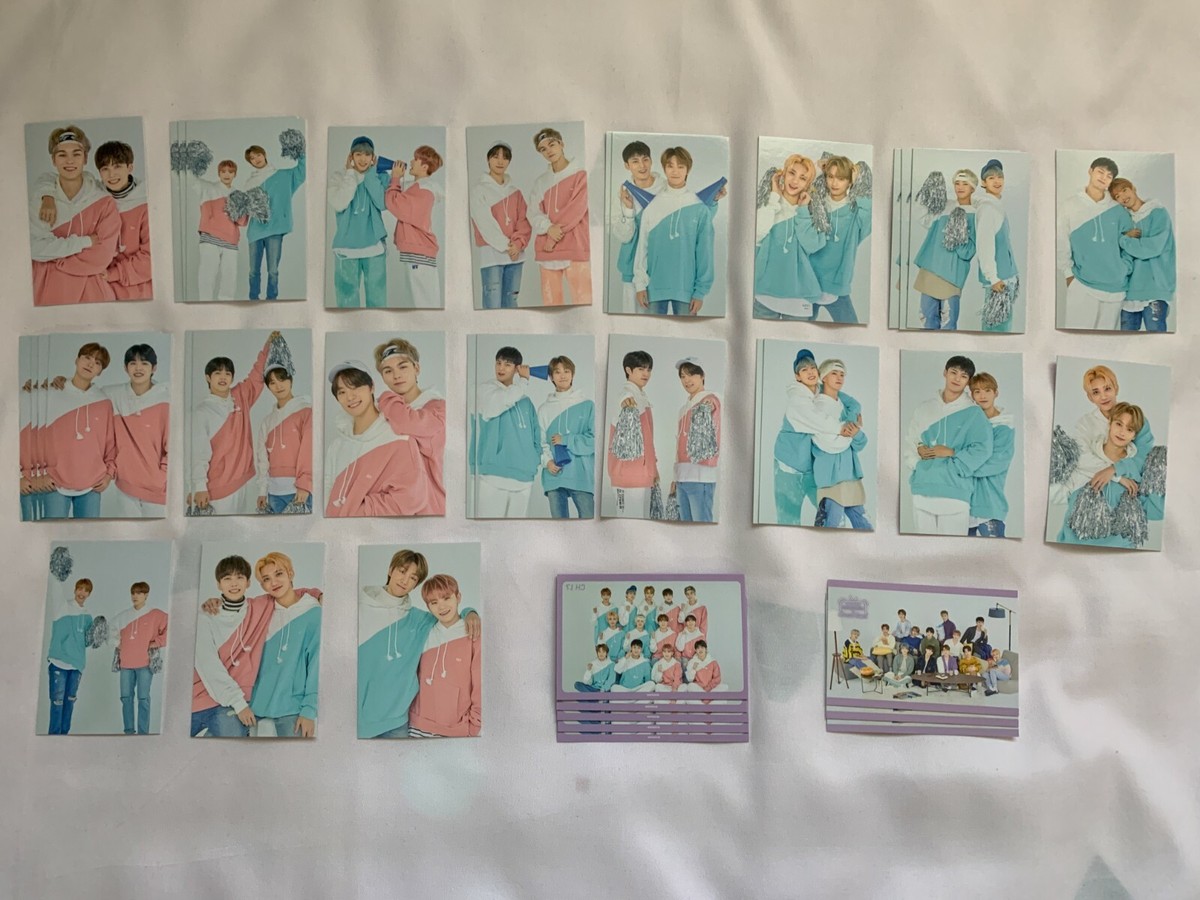 SEVENTEEN 2020 4th Caratlandトレカ7枚×5パック新品 SEVENTEEN 'CARATLAND' 4th FANMEETING 2020 Trading Photocards