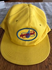 Vintage 1980s NUTRA FLO FARM PATCH SNAPBACK TRUCKER HAT CAP MADE IN USA K-BRAND