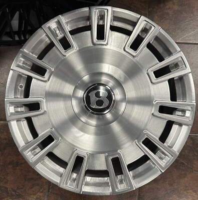 22'' Forged Wheels Continental Tires Bentley GT Silver S63 S580 Flying Spur GTC