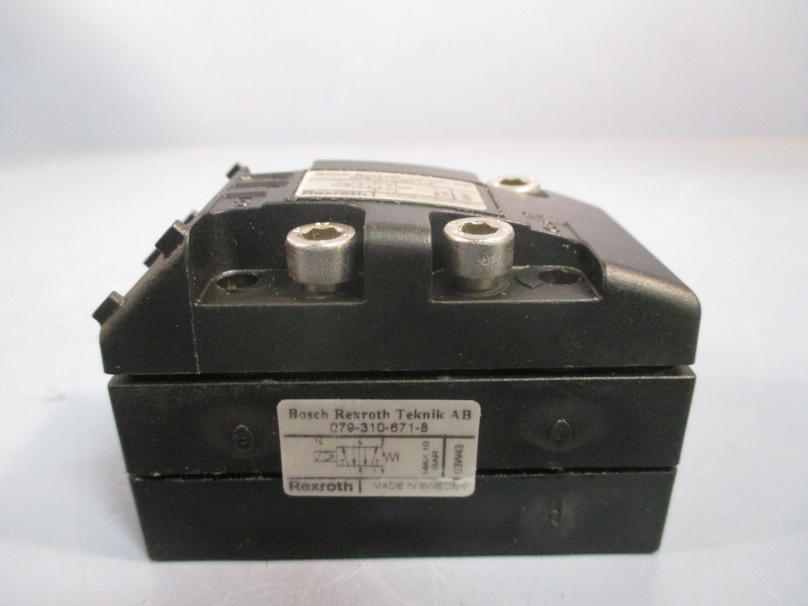 Bosch Rexroth MECMAN Solenoid Valve 079-310-671-8