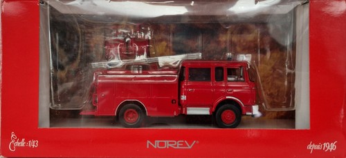 Miniature Norev 1/43 - Berliet GAK FPT Pompiers - Réf 690002 - Neuf