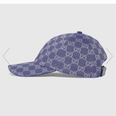 GUCCI GG CANVAS BASEBALL HAT. SIZE SMALL. Item 748475 4HG62