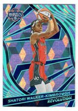 2022 Panini Revolution WNBA Shatori Walker-Kimbrough #57 Cubic Parallel 5/50